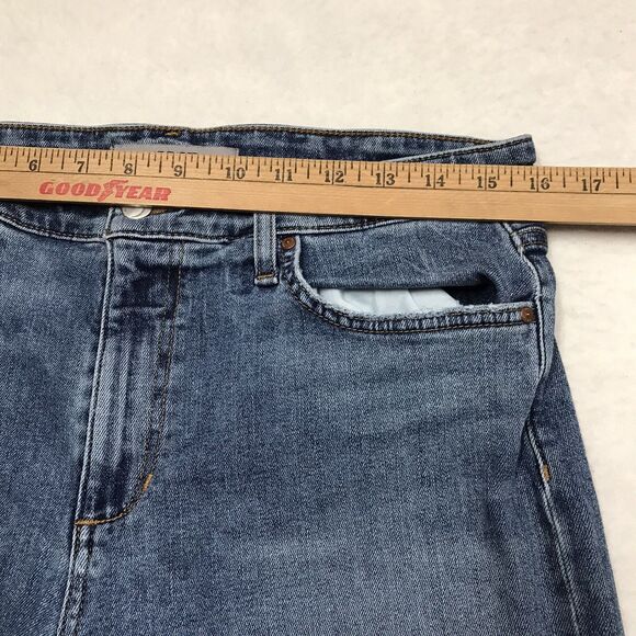 JOES Jeans Niki Mid Rise Women 30 (32x28) Bristol Light Wash Stretch Roll Cuff - Picture 13 of 16